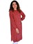Kadın Uzun Çiçek Baskılı Desen Viscon Bluz BGL-ST04290 2