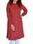 Kadın Uzun Çiçek Baskılı Desen Viscon Bluz BGL-ST04290 4