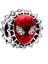 Marvel Spiderman Zirkon Taşlı Sembol Charm 2