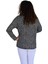 Kadın Baskılı Düğmeli Viscon Bluz BGL-ST04267 4