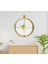 Metal Gold Duvar Saati 2