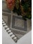 Side 1402 Gri Iskandinav Desenli Koridor Halısı Kesme Yolluk Mutfak Halısı Modern Salon Halısı 5