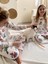 Boyanabilir Pijama Takımı uzunkollu(12li özel boyama kalemi hediyeli) 3