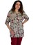 Kadın Büyük Beden Viskon Bluz BGL-ST04253 1