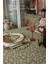 Masa Örtüsü Çiçekli Fırfırlı Vintage Yeşil 153X124 2