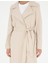 Kadın Bej Trençkot 50282819-VR011 6