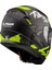 Rapıd 2 Raven Mat Siyah-Gri-Neon Sarı Kask 4