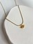 Collection Mini Taşı Göz Charm Yılan Zincir 45 cm Altın Kaplama Gold Kolye 2