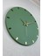 Makuse Model Bohem Dekoratif Metal, Aynalı, Akar Sessiz Mekanizmalı, Duvar Saati (40*40 cm ) 5
