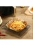 Fryer Pişirme Kağıdı, Hava Fritözü Kağıdı, Fırın Pişirme Kağıdı, Xl ve Xxl Uygun, Tarım Bakanlığı Onaylı, Kare Tabak, Koruma Tabağı ile Birlikte, 20X20+4,5 Cm, 100 Adet 3