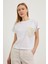 Cep Detaylı Bisiklet Yaka T-Shirt 1