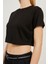 Bisiklet Yaka Crop Soft T-Shirt 3