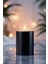 Scented Candleel Işçiliği Hand Made Kütük Silindir Mum Siyah Renk 5 cm Genişlik 25 cm Uzunluk Lavanta Kokulu 3