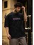 Yıkamalı Oversize Unisex T-Shirt 5