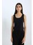 Slim Fit Dar Kesim Basic Düz Yuvarlak Yaka Atlet C2622AX25SP 3