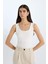 Slim Fit Dar Kesim Basic Düz Yuvarlak Yaka Atlet C2622AX25SP 5