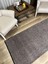 Liv Gri Dekoratif Yıkanabilir Kilim 2