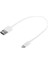 USB Lightning Kısa Data Şarj Kablosu 20 cm 2