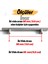 5 Adet Rosemary Inox Metal Kulp 96 mm ( 9.6 cm ) Mobilya Mutfak Çekmece Dolap Kapak Kulbu 2
