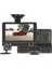 Jsd-40 Ekranlı Iç Dış Kayıt Kamera ön kamera 720p iç kamera 480 p 140 DERECE GÖRÜŞ AÇISI DÖNÜŞÜMLÜ KAYIT G-SENSOR 32gb hafıza kartı destekli 2