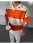 Yatay Çizgili Polo Yaka Oversize Unisex T-Shirt 1