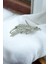 Premium Taşlı Yaprak Broş 8104 2