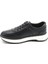 Erkek Lacivert Bağcıklı Hakiki Deri Comfort Sneaker 3