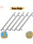 Rosemary 5 Adet Inox Metal Kulp 192 mm ( 19.2 cm ) Mobilya Mutfak Çekmece Dolap Kapak Kulbu 1