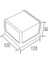 Cube 076-068-0008 Dış Mekan LED Aplik 8W 4200K 2