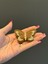 Boncuk İşleme Kabartma Kelebek Broş Yaka İğnesi 6x4 cm 2