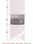 Mikrodalga Fırın Dolabı Çok Amaçlı Mutfak Dolabı 180 x 60 cm 3