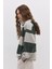 Kapüşonlu Çizgili Sweatshirt 3