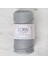 Polyester Soft Macrame Açık Gri El Örgü İpi - LM036 - 34441 1