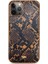 Teleplus iPhone 12 Pro Max Kılıf Kajsa Glamorous Serisi Yılan Derisi Desenli Kapak 1