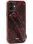 Teleplus iPhone 12 Kılıf Kajsa Glamorous Yılan Derisi Desenli Handstrap Kapak 1