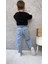 Ayarlanabilir Bel Lastikli Jean Denim Pantolon – 3-10 Yaş Arası Çocuklar Için, Şıklık ve Rahatlık 3