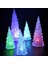 Renkli LED Işıklı Çam Ağacı 17 cm Işıklı Çam Ağacı Işıklı Yılbaşı Ağacı Vıp Rgb Pıne Tree LED Lıght 2