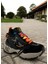 Snicker Y050325 Siyah Çok Renkli Bağcıklı Tam Ortopedik Kadın Sneaker Günlük Spor Ayakkabı 1