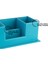 Masaüstü Deri Organizer Kalemlik 4 Gözlü Desktop Organizer Rainbow Vegan 10X12X25 Cm. 4