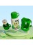 Cartoon Çelik Termos Matara Çocuk 480ML Yeşil 2