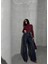 Velvet Denim Glitter Gümüş Simli 34 5