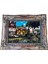Brugge'de Bir Park Adlı Iran Tebriz Halı Tablo 95 x 75 cm - Duvar Halı Kilim Tablo 1