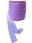 Kurdela Dantelli Çift 2 Katlı 5 cm (10 Metre) Lila 1