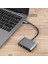 4 In 1 Usb-C / Type-C 3.1 - RJ45, Pd ve USB x 2 Ethernet Adaptör Kablosu 5