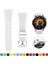 Haylou Solar Lite / Haylou Solar Neo / Haylou Rs5 Tokalı Çapraz Çizgili Silikon Kordon 22MM 2