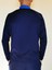 Erkek Lacivert Dik Yaka Yarı Fermuarlı Antrenman Sweatshirt 1056-001 3