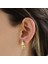 Camber Trend Gold Gümüş Küpe 3
