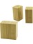 4.5X5CM--Y:9CM 2pcs Mıknatıslı Ikiz Ahşap Bambu Baharatlık - Tuzluk (4767) - MCT5321-2491 1