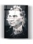 Mustafa Kemal Atatürk Siyah Beyaz Illüstrasyon Tasarım Cam Tablo- Ev ve Ofis Dekorasyonu- Modern-Atatürk 1