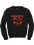 Megadeth Burn Skull Siyah Sweatshirt 1